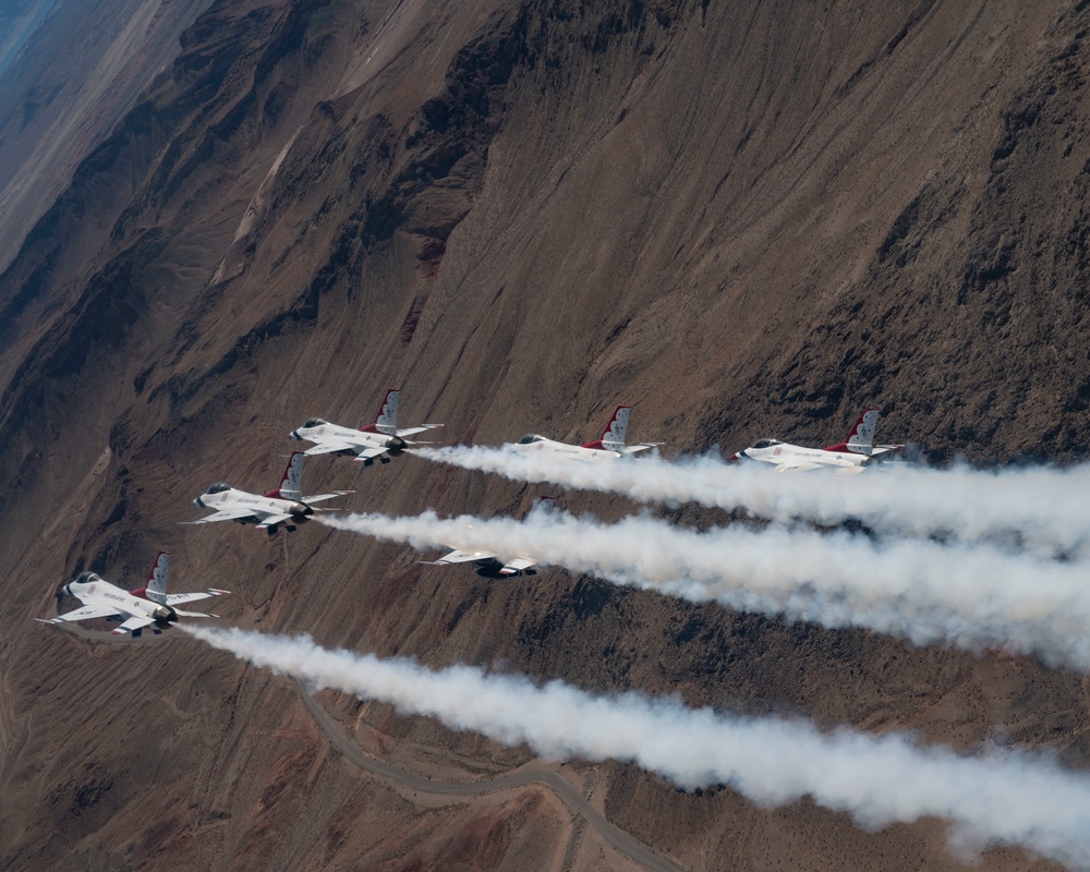 Thunderbirds Over Nellis