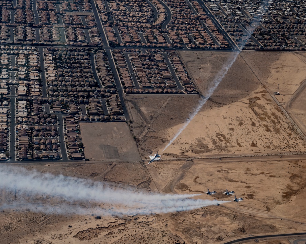 Thunderbirds Over Nellis