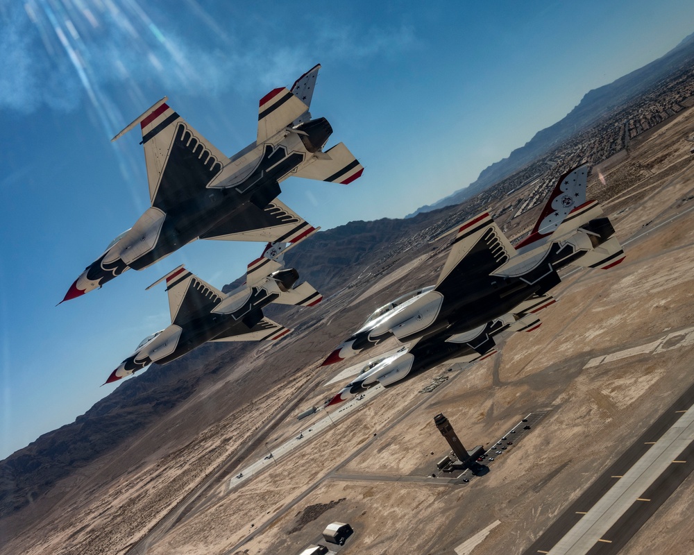 Thunderbirds Over Nellis