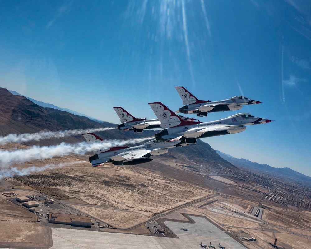 Thunderbirds Over Nellis