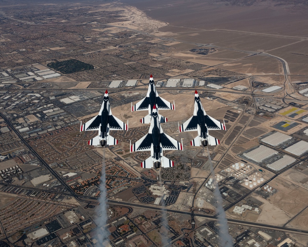 Thunderbirds Over Nellis