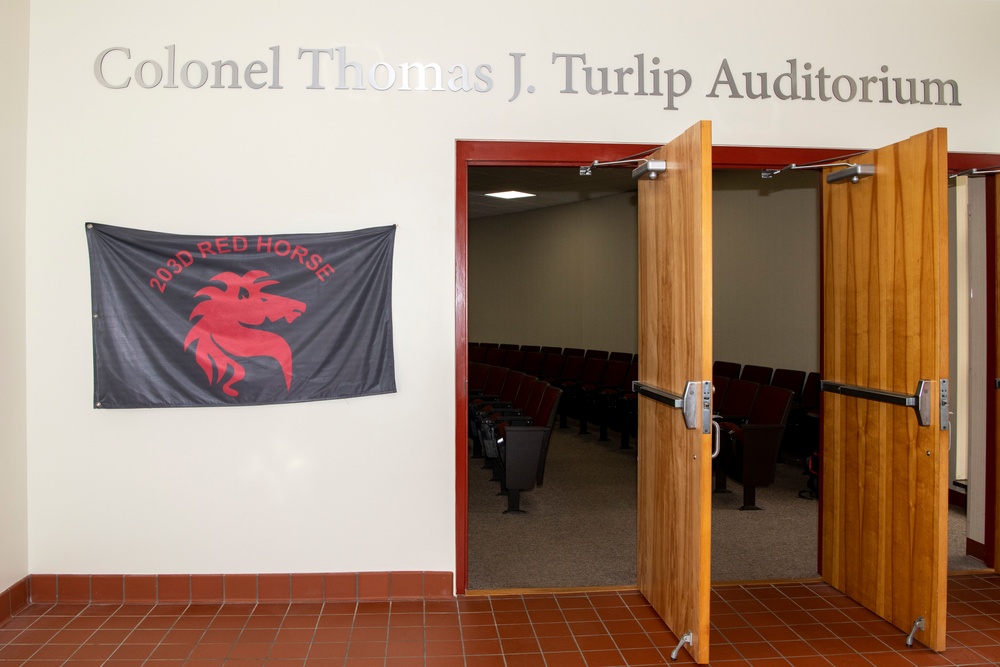 203rd RED HORSE dedicates auditorium