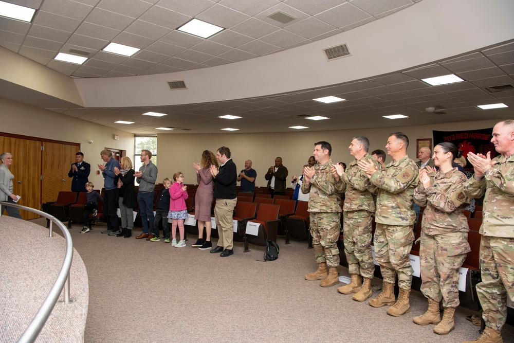 203rd RED HORSE dedicates auditorium