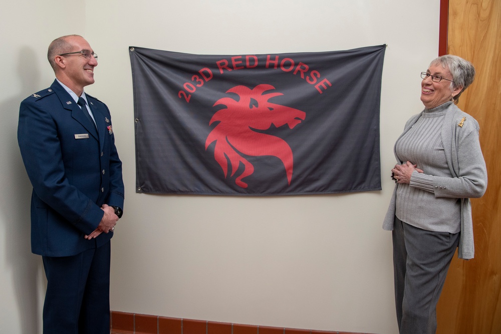 203rd RED HORSE dedicates auditorium