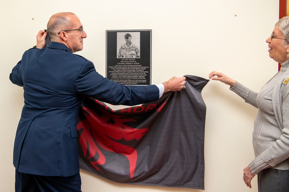 203rd RED HORSE dedicates auditorium