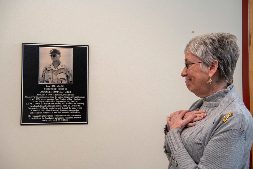 203rd RED HORSE dedicates auditorium