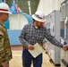 Col. Geoff Van Epps, NWD Commander, visits McNary Lock and Dam