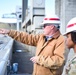 William Gersbach, Maintenance Manager and Lt. Jakeisha Harrison, NWD Executive Officer