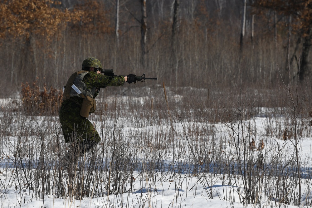 Canadian Armed Forces Train on Camp Ripley