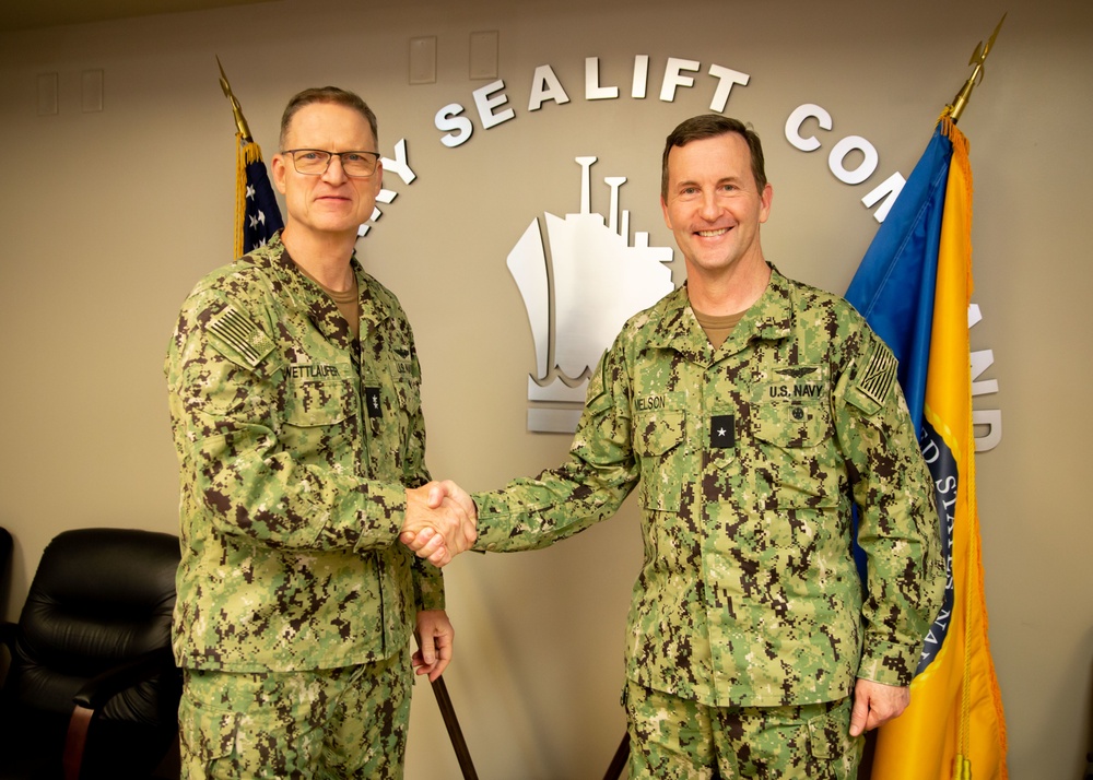 Rear Admiral Mark Melson MSC Visit