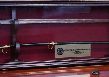 F-35 Joint Program Office PEO Award for Excellence