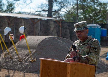 ASA-Soto Cano breaks ground on new hangar for Winged Warriors during ARSOUTH Commander’s visit
