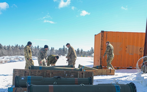 Preparing artillery
