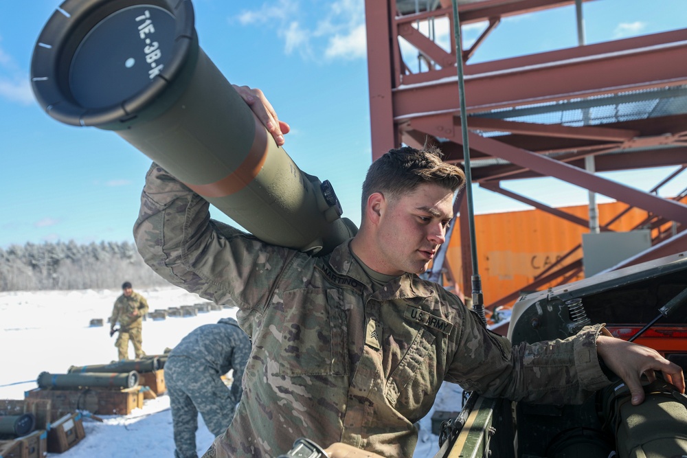 Carrying artillery Carrying artillery