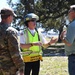 First responders react during base exercise