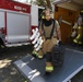 First responders react during base exercise