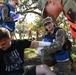 First responders react during base exercise