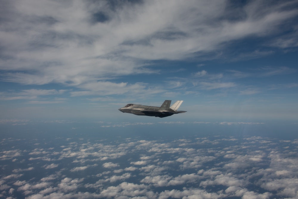 422 TES flies over Gulf of Mexico