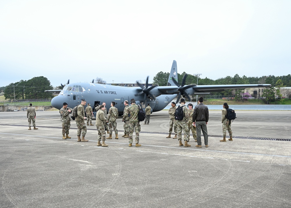 Inspiring the next generation: LRAFB Airmen host ROTC orientation in Alabama