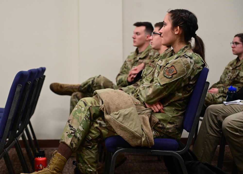 Inspiring the next generation: LRAFB Airmen host ROTC orientation in Alabama