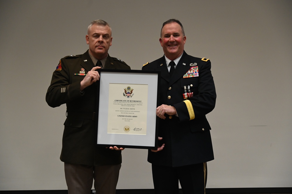 DVIDS - Images - Brig. Gen. Tyler Smith Retires After 36-years Of ...