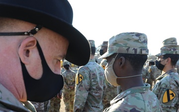 1st Cavalry Division Patching Ceremony