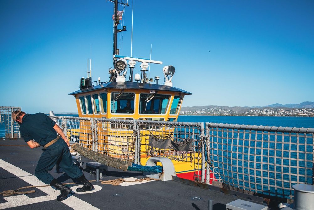 USS Billings Arrives in Ponce, Puerto Rico