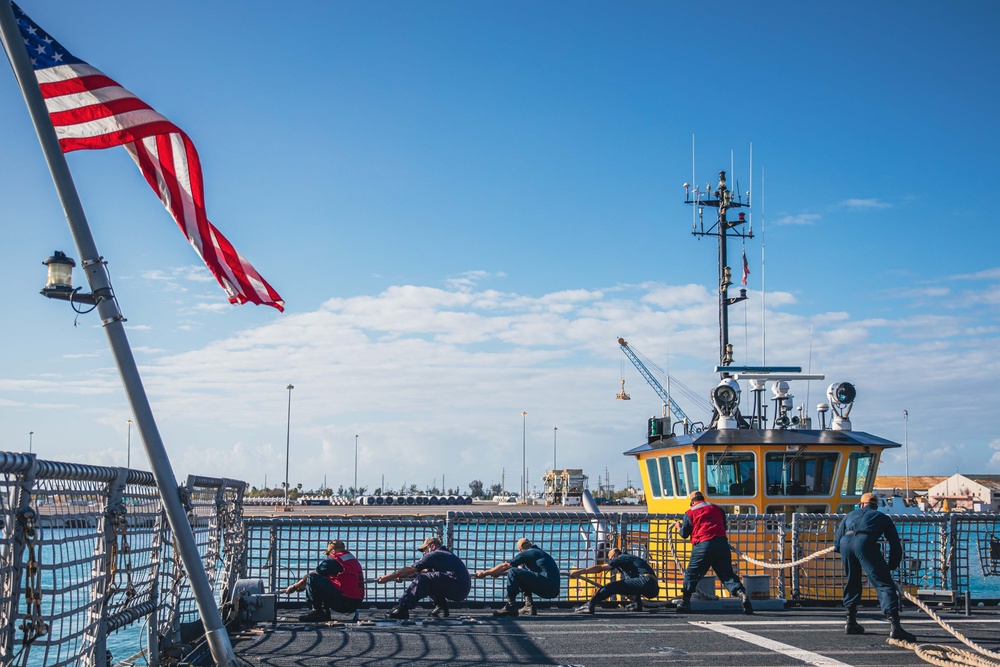 USS Billings Arrives in Ponce, Puerto Rico