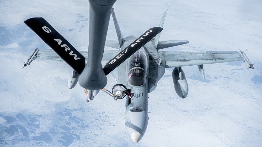 MacDill supports CONR-1AF, Operation Noble Defender with aerial refueling