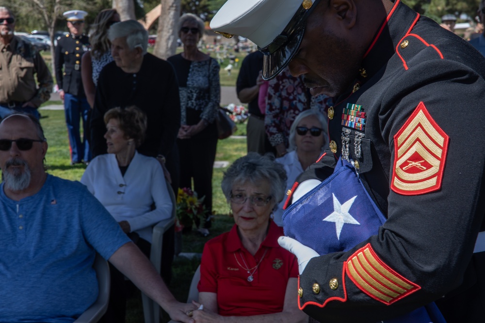 Highly Decorated Vietnam Era Marine Honored, Mourned, Laid to Rest in Arizona