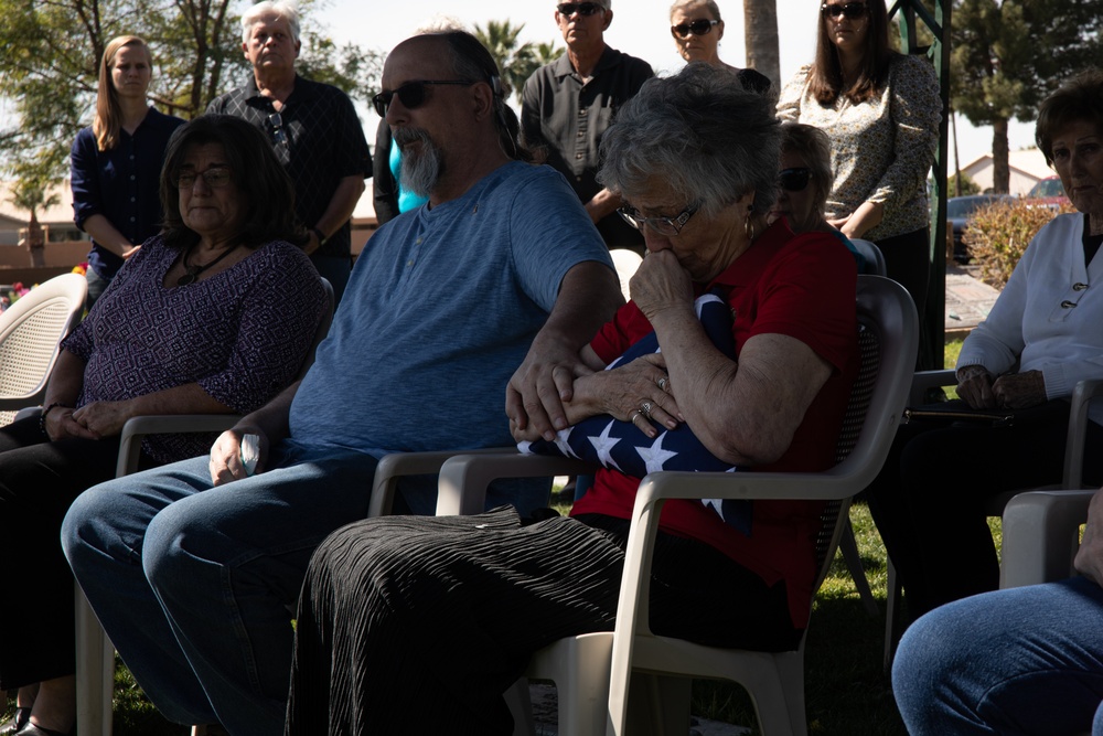 Highly Decorated Vietnam Era Marine Honored, Mourned, Laid to Rest in Arizona