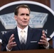 Pentagon Spokesman Holds Press Briefing