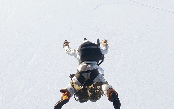Navy SEALs HALO over Arctic Circle