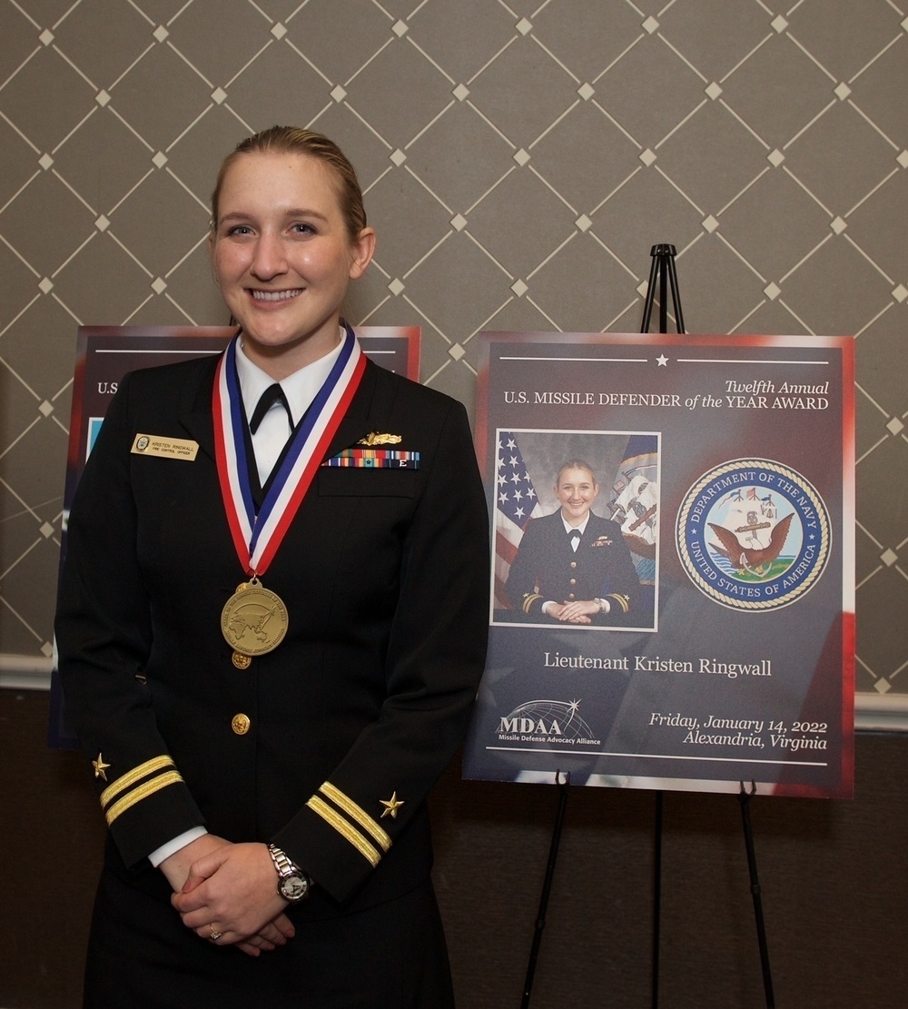 USS Howard Officer Awarded Missile Defender of the Year