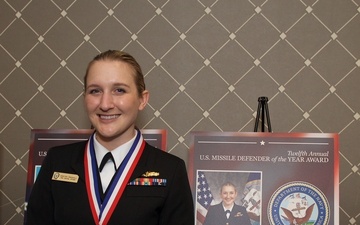 USS Howard Officer Awarded Missile Defender of the Year