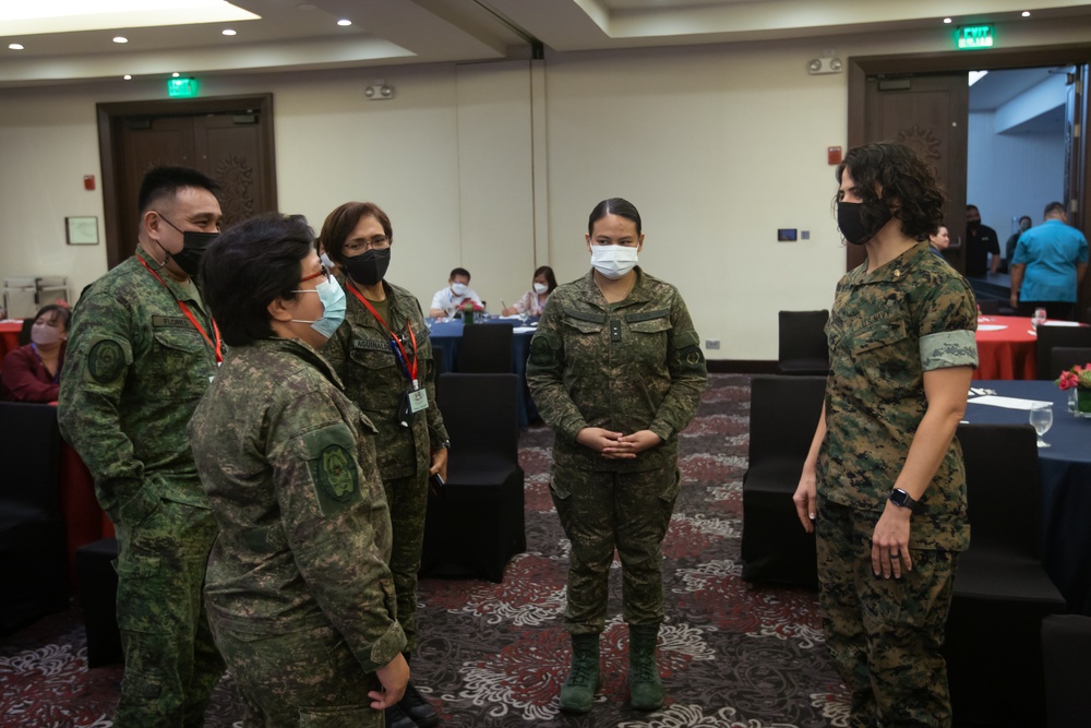 Balikatan 22 U.S. Service Members, Armed Forces of the Philippines Medical Subject Matter Expert Exchange