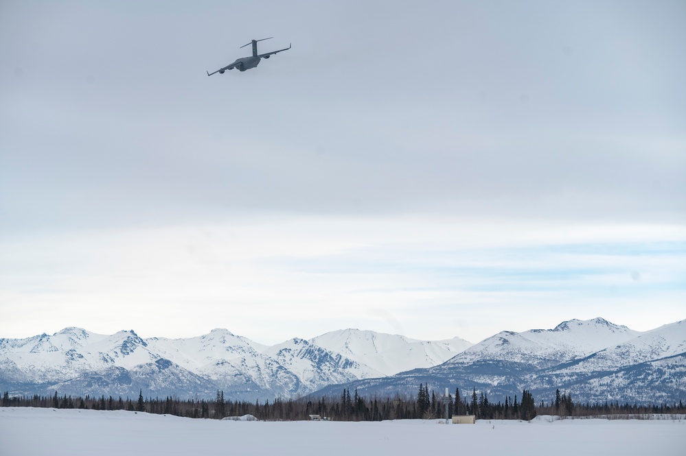 Exercise Rainer War 22A Globemaster III flights