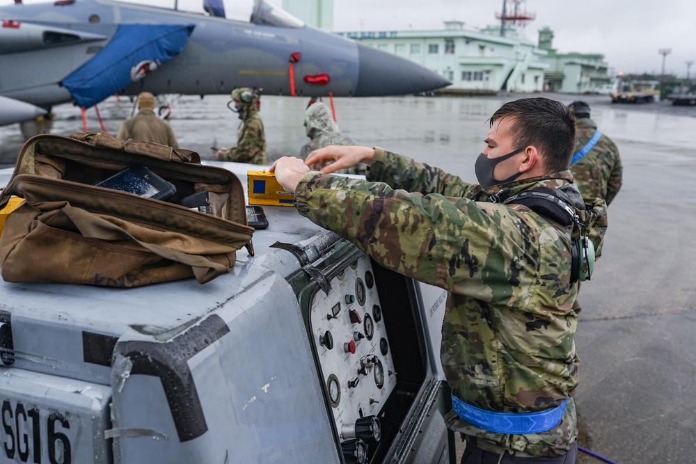 44th FS, JASDF conduct bilateral training