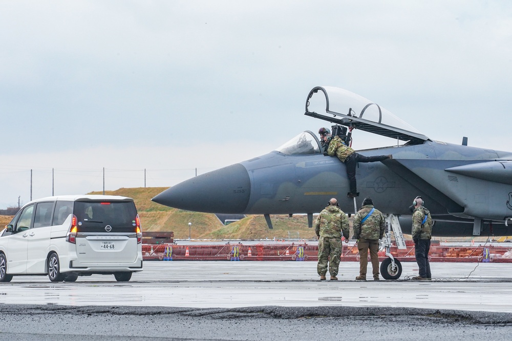 44th FS, JASDF conduct bilateral training