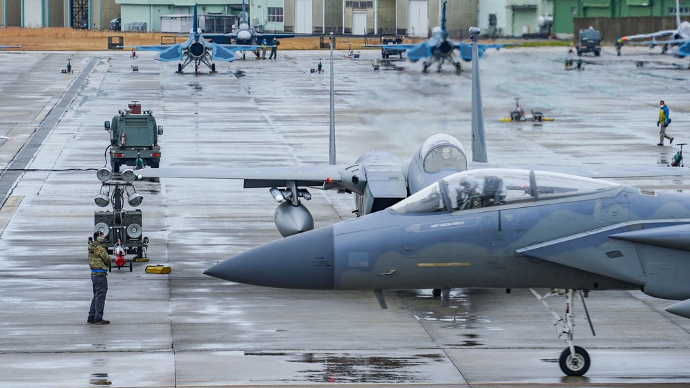 44th FS, JASDF conduct bilateral training