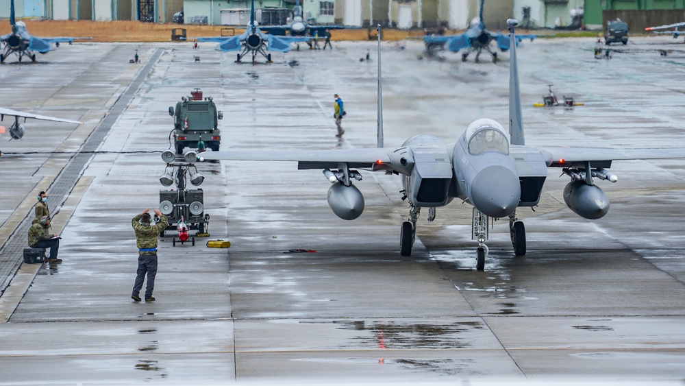 44th FS, JASDF conduct bilateral training