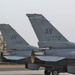 555th FS conducts routine F-16 flight training