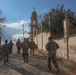 U.S Army chaplains visit an Orthodox church in Northeast Syria