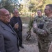 U.S Army chaplains visit an Orthodox church in Northeast Syria