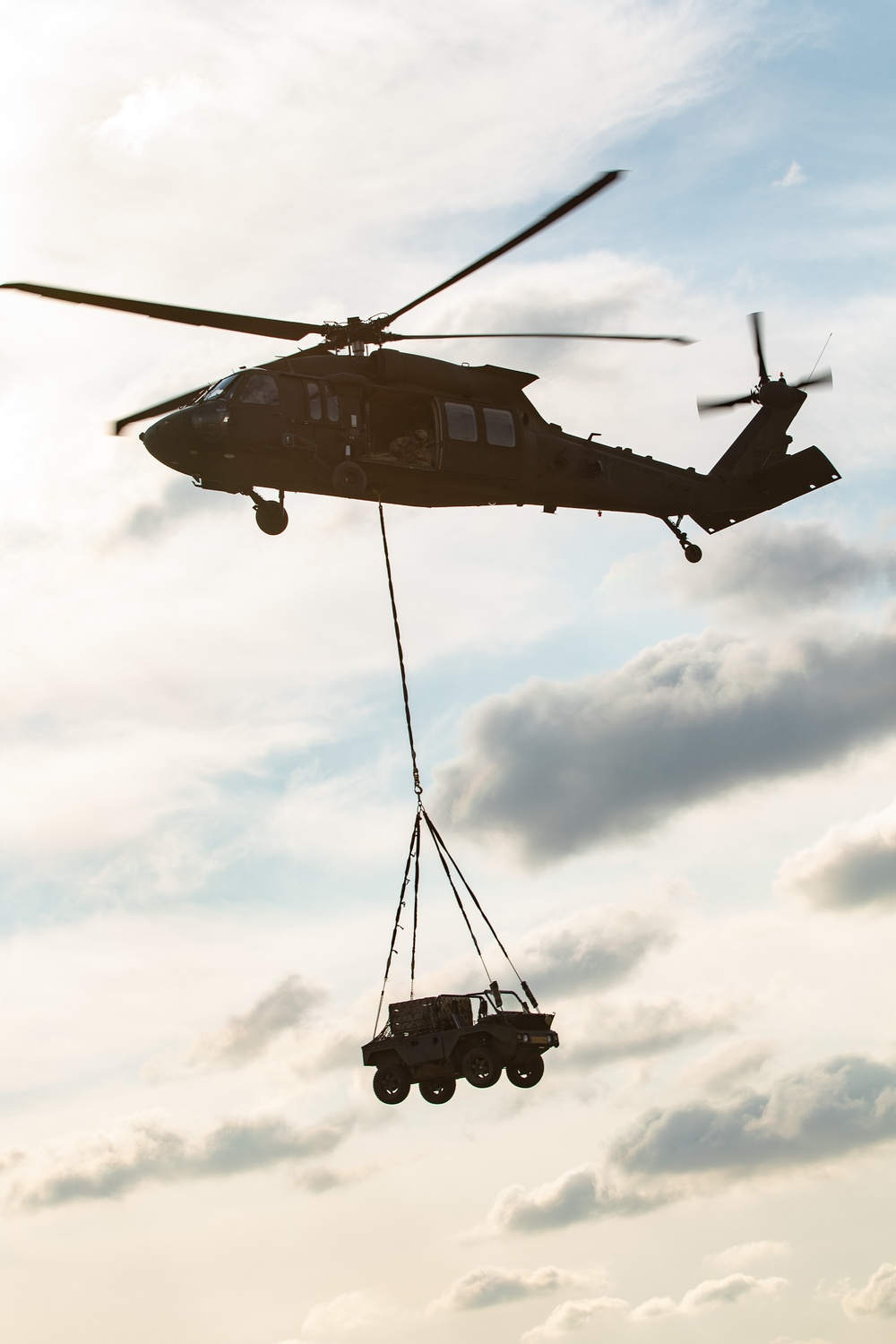 3rd Battalion, 227th Aviation Regiment conducts sling load and air assault operations with the Royal Netherlands 11th Infantry Brigade during Rapid Falcon 2022