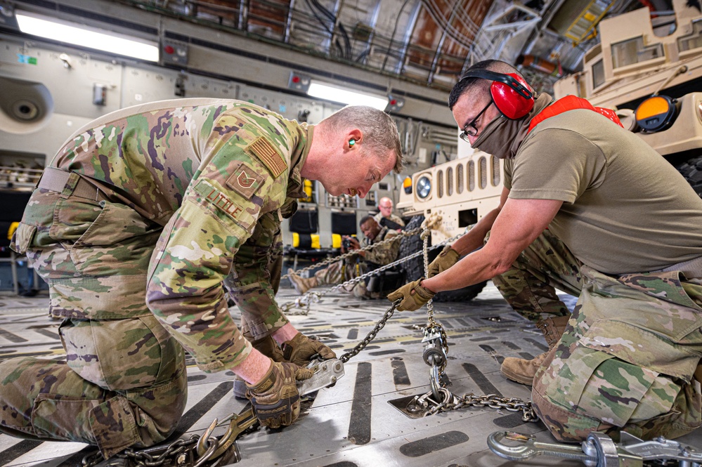 Airmen and Soldiers work jointly during Operation Agile Spartan II