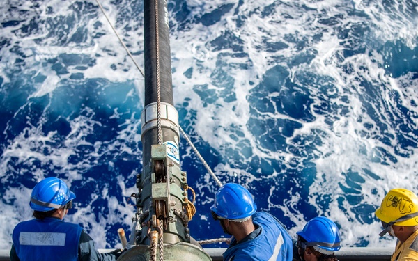 USS Dewey RAS with USNS John Ericsson
