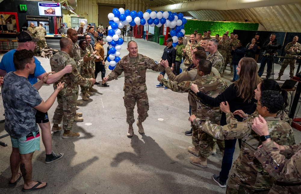 332d AEW celebrates newest senior master sergeants