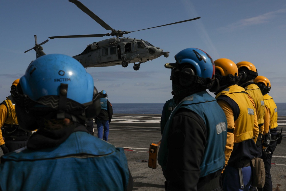 Secretary of the Navy visits French aircraft carrier Charles de Gaulle