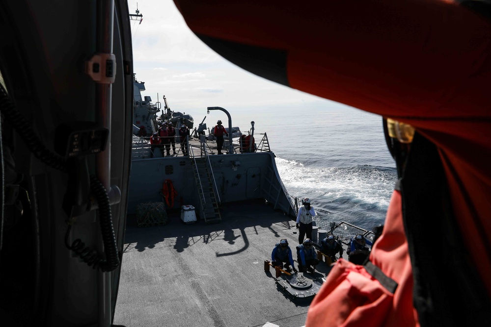 USS Ross commanding officer visits French aircraft carrier Charles de Gaulle